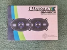 Autotec SM46CX 4X6" Replacement Speakers. Fixed Price $20.00.