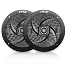 Serenelife Pyle Low-profile Waterproof Marine Speakers 100W 4 Inch 0, Black. Fixed Price $42.99.