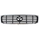 For 98-02 Land Cruise 4.7L Front Grille Assembly Chrome Shell Black Insert. Fixed Price $98.95.