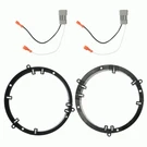 Metra 82-VW1 6", 6.5" & 6.75" Speaker Adapter Kit W/ Harness For Volkswagen. Fixed Price $25.95.