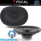 Focal ISC-690 6"X9" 2-WAY Aluminum Tweeters Sound Quality Coaxial Speakers New. Fixed Price $149.99.