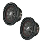 (2) Kicker 43CWRT672 Comp Shallow Suwboofer Dual Ohm 6.75" Sub Pair. Fixed Price $199.90.