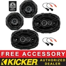 Kicker DSC404 4"+6X9" DSC69304 Oem Speaker Kit For Cadillac Eldorado 1996-2002. Fixed Price $184.98.