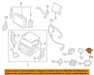 Hyundai Oem 15-17 Azera Instrument Panel-speaker Left 96320F5500. Fixed Price $150.34.