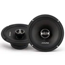 Alpine DM-65-G, 6.5" 2-WAY Coaxial Speakers W/ Grille. Fixed Price $69.95.