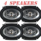 4) 500 Watts Front & Rear Door 6"X8" Speakers 1999-2014 Ford F-150 Pickup. Fixed Price $109.99.