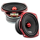2X DS18 Midrange 100W Rms 4-OHM PRO-X4.4BM Red Bullet Loudspeakers. Fixed Price $81.95.
