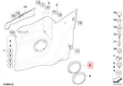 Genuine Grid Loudspeaker 2PCS Mini Cooper One R50 R52 R53 1.4I 1.6I 51417036318. Fixed Price $463.00.