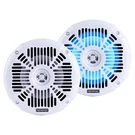 Memphis Audio MXA602SLW Oem Fit 6.5" Marine Speakers, White With Blue Led. Fixed Price $79.96.