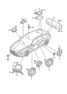 Genuine Audi E-tron Gt F83 Treble Speaker 971035411C. Fixed Price $122.70.