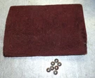 1993 Corvette Ruby Red Speaker Cover, W/nuts, Front, Right, Gm 10172424. Fixed Price $28.99.