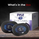Pyle PL573BL 5X7" 3-WAY 300W Car Speakers Pair Blue Cone 4 Ohm Audio. Fixed Price $52.15.