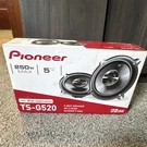 Pioneer TS-G520 2-WAY 5.25IN Car Speakers 250W Max Power Stereo Audio Pair. Fixed Price $39.99.