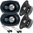 6.5" Mid-range Speakers & 6"X9" Coaxial For 2005-2010 Chevy Cobalt. Fixed Price $136.99.