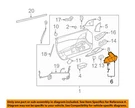 Gm Oem 06-13 Corvette Door Interior Trim-speaker Grille 15239365. Fixed Price $91.76.