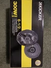 Kicker 40CS654 Coaxial Speakers Pair 300W. Fixed Price $100.00.