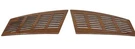 For Mercedes W126 C126 Zebrano Dash Speaker Cap Covers Pcs. Fixed Price $189.91.