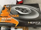 Hertz HCX-690 3-WAY 6"X9" Rms Coaxial Speakers. Fixed Price $449.00.