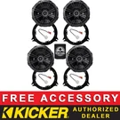 Kicker DSC6504 6.5"OEM Speaker Replacement Full Kit For Infiniti M35/M45 2006-10. Fixed Price $169.98.