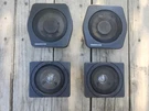 Volvo 240 Speakers W/grilles (set Of 4) HT-204 HT-168 Genuine Oem. Fixed Price $110.00.