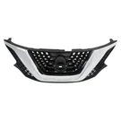 Labwork Front Upper Grille For Nissan Murano 2015-2017 2018 Chrome Black Plastic. Fixed Price $80.55.