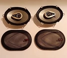 Vtg Pyramid 5777 300 Watt 3-WAY Speakers 40 Oz. Not In Box.. Fixed Price $29.00.