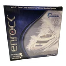 New Enrock EKMSW65 2 X 6.5'' Waterproof Stereo White Marine Speaker System. Fixed Price $30.00.