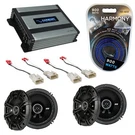 Fit Toyota Camry Dx Sedan 2012-2014 Speaker Upgrade Kicker DSC65 HA-A400.4 Amp. Fixed Price $267.99.