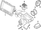 Genuine Nissan Speaker 281E1-9BU0A. Fixed Price $76.12.