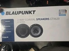 Blaupunkt GTX620 6.5" 2-WAY Coaxial Speakers. Fixed Price $25.00.