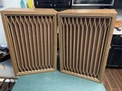 Vintage Kenwood KL-888D Speakers Japan Looking Lattice Grilles.. Fixed Price $599.99.