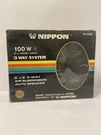 Vintage Nippon Speaker 100W X 3-WAY FS-6930 Car Stereo Air Subwoofer 25OZ. Fixed Price $110.00.