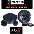 Memphis Audio PRX60C 50W Rms 6-3/4" Oversize Component Car Speakers W/ Crossover. Fixed Price $199.95.