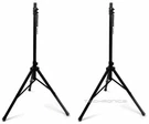2 X Audiobahn Universal Heavy Duty Tripod For Dj Pa Speaker Equipment Stands Set. Fixed Price $164.94.