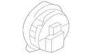 Genuine Volkswagen Tweeter 3CN-035-411-A. Fixed Price $12.87.