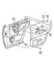 Genuine Mopar Speaker Grille 1AA04ZJ8AA. Fixed Price $5.69.