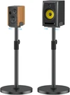 Upgraded Universal Speaker Stands Pair With Height Adjustable Max To 37.5" Books. Fixed Price $94.27.