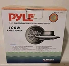 Pyle PLMR51B 5.25"100 Watt Way Marine Boat Pair Of Speakers Black Total. Fixed Price $24.00.