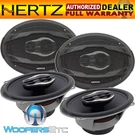 4 Hertz HCX-690 6"X9" 520W 3-WAY Hi-energy Coaxial Motorcycle Car Speakers New. Fixed Price $739.99.