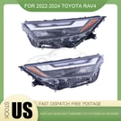 Pair Led Headlight Assembly Lh&rh 81110-0R350 81150-0R350 For Toyota RAV4 22-24. Fixed Price $295.99.