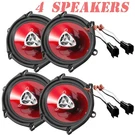 Boss Audio 300W 3-WAY 6X8" Front/rear Door Speakers 1999-2014 Ford F-150. Fixed Price $129.99.