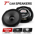 Audiopipe CPL700 7" Mid Speakers 100W Rms 200W Max Ohm Shallow Mount Pair. Fixed Price $29.99.