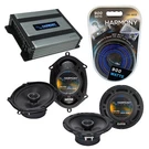 Toyota Sienna 2004-2010 Factory Speaker Upgrade Harmony R68 R65 & HA-A400.4 Amp. Fixed Price $229.95.