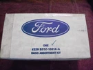 1985 Ford Pickup Bronco Radio Speaker Kit, Nos E5TZ-18814-A. Fixed Price $150.00.