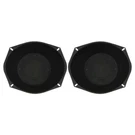 Metra 81-6900 Universal Hard Plastic 6" Car Speaker Baffles (pair) 6X9". Fixed Price $19.95.