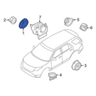 Ford BB5Z18808D Front Speaker. Fixed Price $77.73.