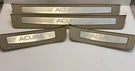 09-14 Acura Tl Front/rear Right/left Door Scuff Plate Trim Molding Set Of Oem. Fixed Price $54.00.