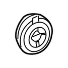 Genuine Mercedes-benz Oe Speaker 231-820-17-02-64. Fixed Price $97.13.