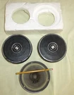 Audiovox SC-10 6 Truck/car Stereo Speakers 2 W/factory Covers/grills Tested. Fixed Price $24.99.