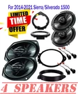 Pioneer Front/rear Door Speakers For 2014-2021 Chevy Silverado & Gmc Sierra 1500. Fixed Price $232.99.